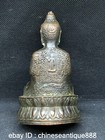 13cmold Tibetan Buddhism Bronze Carved Buddha Sakyamuni Shakyamuni Buddha Statue