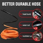 Yamatic 3700 Psi 1 4  Pressure Washer Hose Durable   Flexible M22-14mm