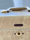 1950 s Samsonite Shwayder Brothers 4512 Ladies    Train Case    natural Rawhide