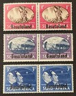 Travelstamps  1945 South Africa Basutoland Stamps Sg 29-31 Victory Op Mogh