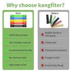 Resistance Bands Set Loop Exercise Yoga 5pc Elastic Fitness Gym Workout Training