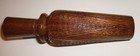 Duck Call - Black Walnut With 4 Nicely Bordered And Checkered Panels 