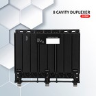 100w Uhf 8 Cavity Duplexer N Connector Free Tune Radio Repeater 400m-520mhz Q0ip
