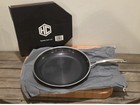 Hexclad Hybrid Nonstick 12-inch Frying Pan With Tempered Glass Lid -  199 Msrp