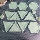 Nanoleaf  Panels Lot - 6 Triangles   4 Hexagons W  Power Supply   Connectors