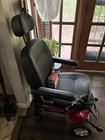 Jazzy Electric battery 4-wheel Powerchair W  Headrest  Red black