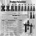 Sgt 14pcs Blind Hole Collet Bearing Puller Set internal Bearing Extractor 