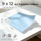 Presentation Folder For Artwork documents photos  40 Pockets  80 Pages Capacity 