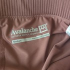 Women s Mauve Athletic Skort Short Drawstring Waist Pockets Activewear Solid