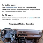 Fcovergurus Dash Cover Mat Custom Fit For 1984-1988 Toyota 4runner Pickup Truck