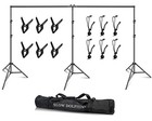 Photo Video Studio 20ft  wide  X 10ft  tall  Heavy Duty Adjustable Width  