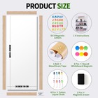 Magnetic Dry Erase Whiteboard Paper 48 X 36 Inch  Self Adhesive White Board S   