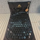 Shakti Black Acupressure Mat For Back Plastic Pressure Point Discs No Box 29x16