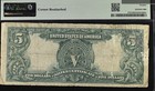 1899  5 U s  Silver Certificate  Chief Note  Pmg   F 12  Fine