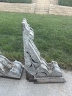 Very Large Wooden Corbels Pair Wood Architectural Salvage 24   