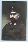 Wwi German Soldier Medical Medic Red Cross Real Photo Postcard Rppc
