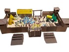 Vtg 1950s Marx Fort Apache Stockade Playset Rare Series 2000  3660   Many Extras