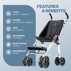 Coche Xl Lightweight Special Needs Stroller - Black  new - Open Box 