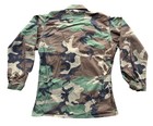 Usgi M81 Woodland Bdu Camo Combat Top Shirt Blouse 80   s   90 s Sz Medium Regular