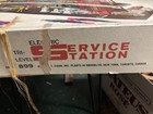 Vintage T  Cohn  899 Tri-level Electric Service Station Tin Building