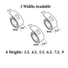 Coil Spring 1 2 Inch Constant Force  5 5 Pound 1-1 4 Universal Pocket