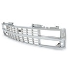 For 1988-1992 1993 Chevy C K 1500 Silverado Chrome Grille W dual Headlight Hole