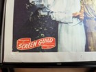 The Burning Cross Lobby Title Card 1947 Kkk Expose  Rare  1