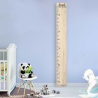 Back40life Wooden Kids Growth Chart Ruler For Boys And Girls  no Tippy Toes -