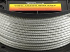 70452 1 8 To 3 16-in Vinyl Coated Galvanized Wire Rope 250-ft