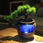 Indoor Tabletop Water Fountain Waterfall Fountain Rock Fengshui Decor Desktopus