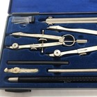 Vintage Alvin 129b Precision Drawing Set Made In W Germany Hard Case        A