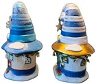 Department 56 North Pole Village Merry Lane Cottages  7   8  6002878  New Rare