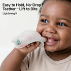 Baby Teething Toys  No-drop Silicone Baby Teether Toy For Babies 3-6 Months   6-