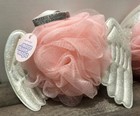 2-pack More Than Magic Loofah Sponge Kids Bath Puff Pink Angel Wings