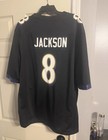 Nike Baltimore Ravens Lamar Jackson  8 Nfl Men   s Jersey Xl Black purple