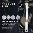 Universal Spanner Extension Wrench Extender Bar 1 2  Sq Drive Black Repair Tool
