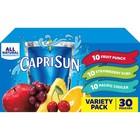 Juice Drink Variety Pack For Kids Lunch Mixed Flavors Pouches 30 Ct