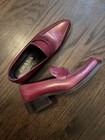 Vintage Prada Loafer Heels 36