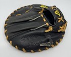 Akadema Pancake Training Baseball Glove  Apg97  Black 30 Inch Rht