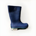 New Northerner Youth Kids Blue Waterproof Rain Mud Boots Rubber Size 1 U s a
