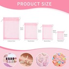 50 Pcs Organza Bags Mix Color 3x4 Inch  Small Gift Bags Goodie Bag For Jewelry C