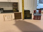 Vintage Miniature Dollhouse Accessory Lot Of 4