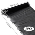 4 37 Yards Flower Wrapping Paper Pearl Edge  Black Bouquet Wrapping Paper  Flora