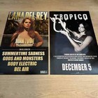 2pcs Lana Del Rey Tropico   Born To Die Paradise Edition 2 Side Print Poster Set
