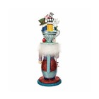 Kurt Adler Hollywood Alice Teacup Hat Nutcracker  18 