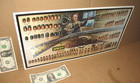 Gunsmith Shop Blacksmith - Speer - 3-d Chart -- Old Tin Western Sign - Dated  92