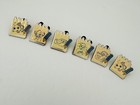 2014 Disney Hidden Mickey Pins Sketchpad Set Of 6 Nemo Ariel Simba Cars 