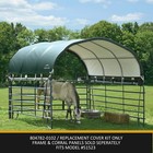 Shelterlogic 12x12 Ft  Corral Shelter 7 5 Oz  Replacement Cover  top Cover Only 