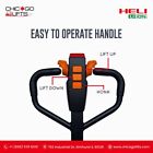 Heli Fully Electric Pallet Jack Truck 3300lbs Lithium Ion Battery 24v 30ah 