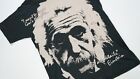 Rare Vtg Albert Einstein I Want To Know God   s Thoughts Mega Print T Shirt 90s M